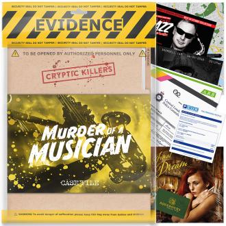 Detektivska igra - Murder of a Musician - Cryptic Killers T4.5